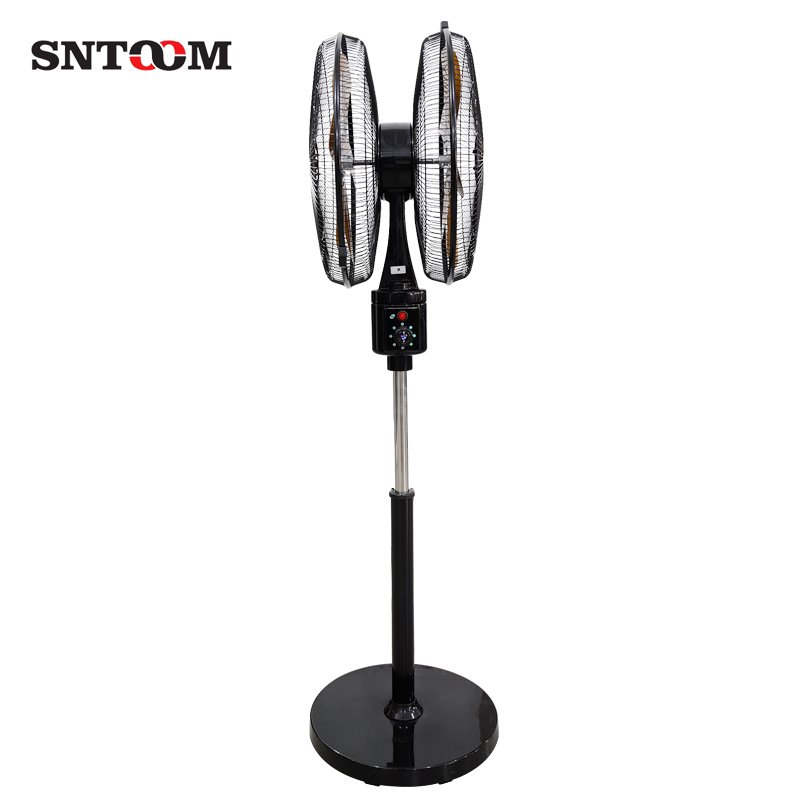 Industrial Dual Head 360 Degree Swing Electric Fan, Strong Wind Fan, Factory Warehouse, Factory Building Electric Fan