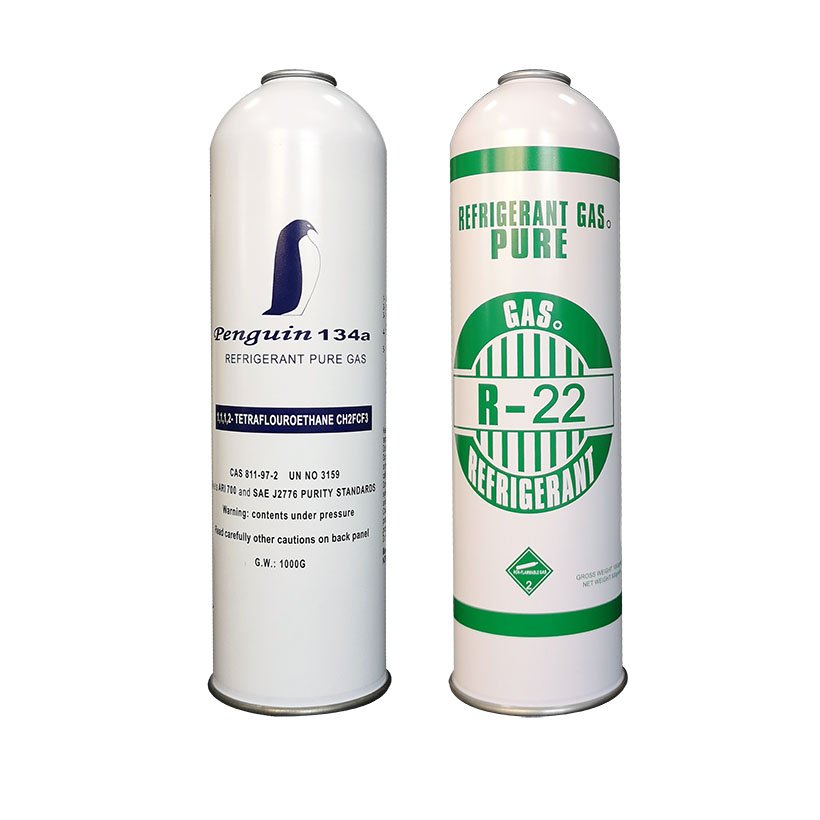 High Quality 1000ml Refrigerant Gas Can Car Air Conditioning