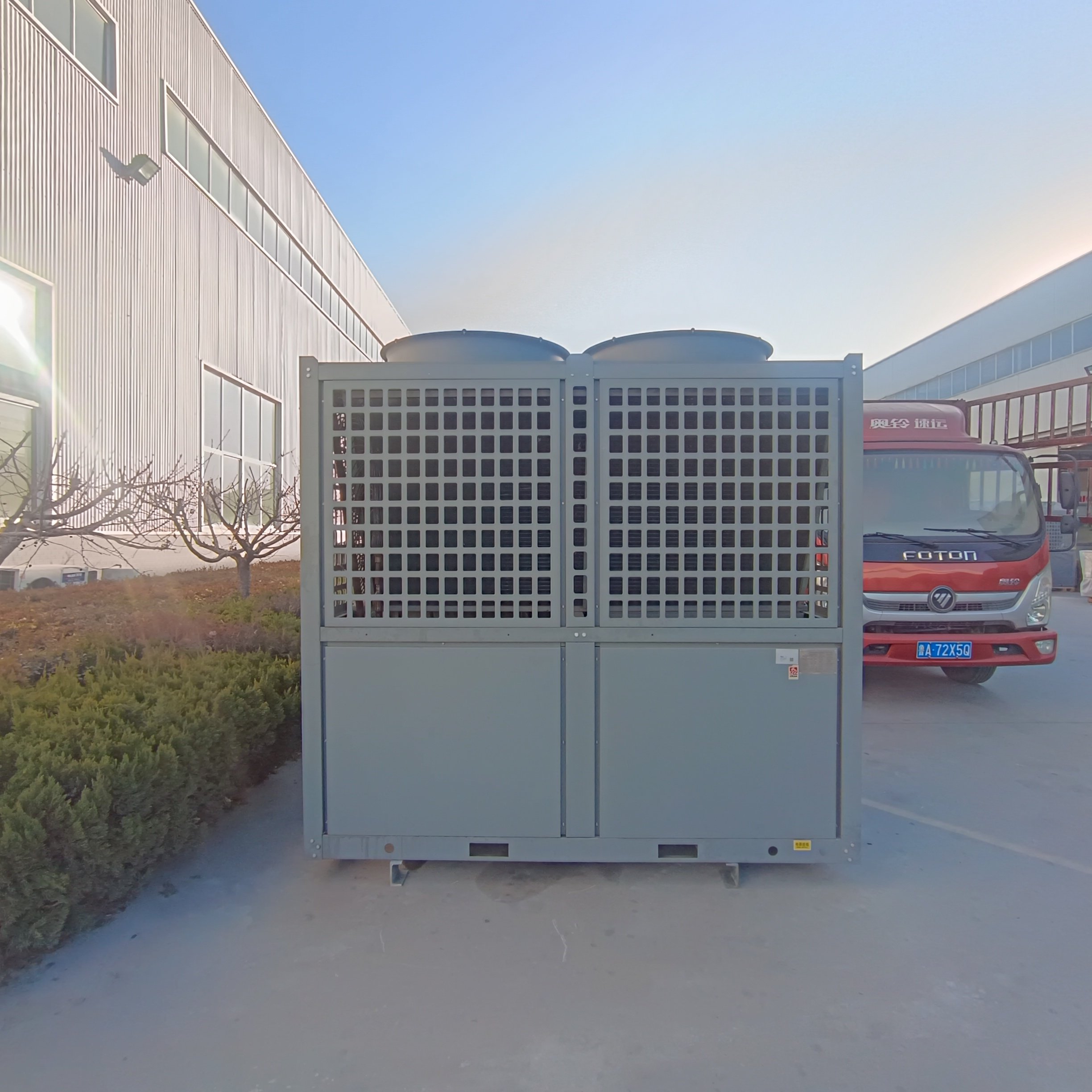 Automatic V-Shaped Top Air Outlet Energy Saving R404A Bitzer Copeland Compressor Pump Motor Essential Core for Condensing Unit