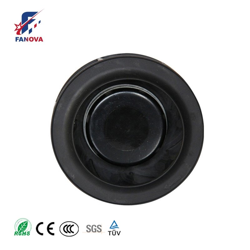 Factory Hot Sale 24V 48V Backward Centrifugal Fan 133mm Low Noise Centrifuge Blower Fan for Hvac and Cooling