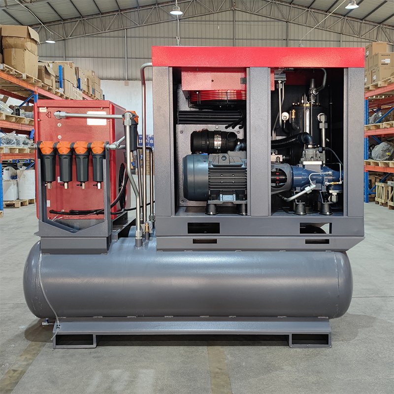 air Compressor Screw Type Compressor With Dryer Rotary Screw air Compressor With air Dryer