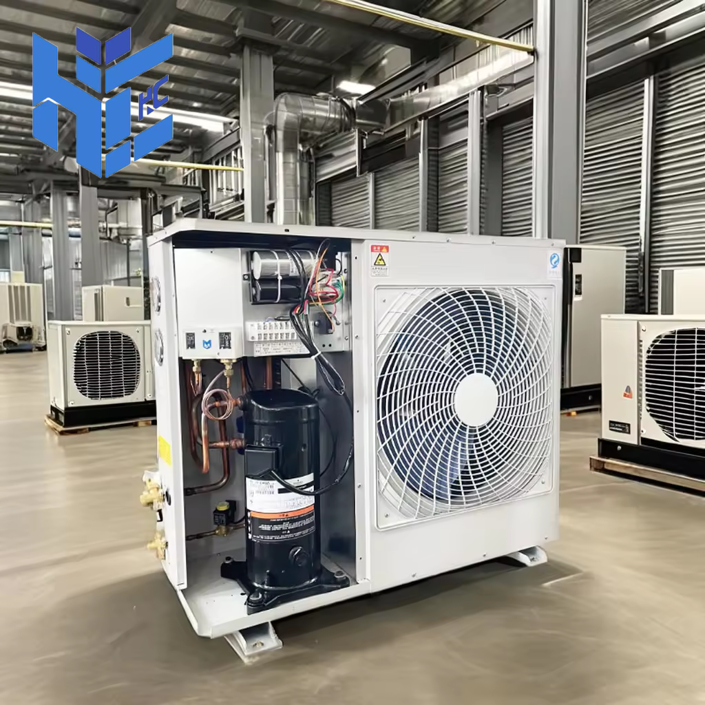 Monoblock air Cooled Mini Cooling 0.75hp 1 hp 1.5hp 2.5hp Single Phase Refrigeration Condensing Unit for Cold Room Storage
