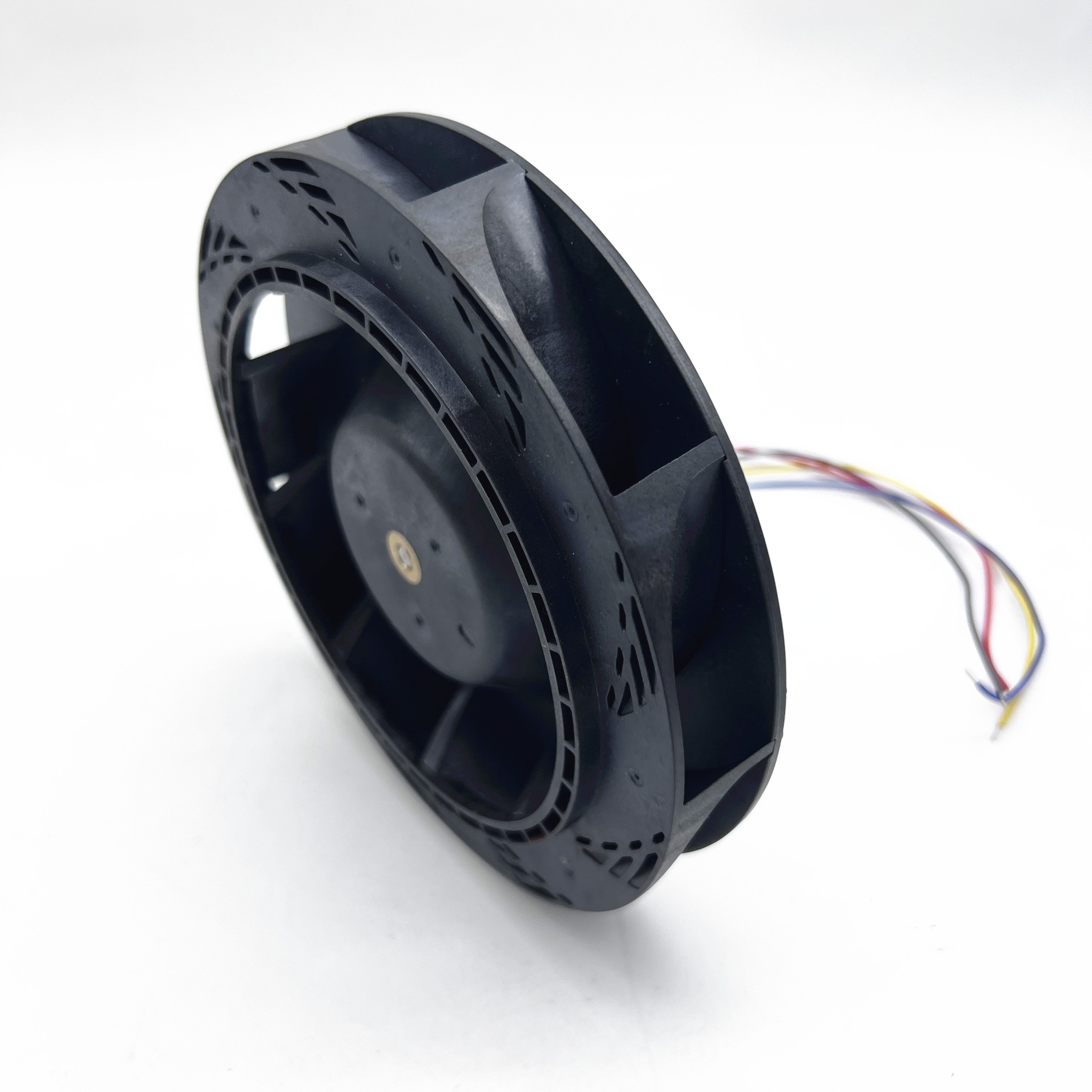 Topfan 48V 150x35mm 24V DC Backward Curved Blade Centrifugal Fan 12V Centrifugal Fan for Car Purifier Humidifier