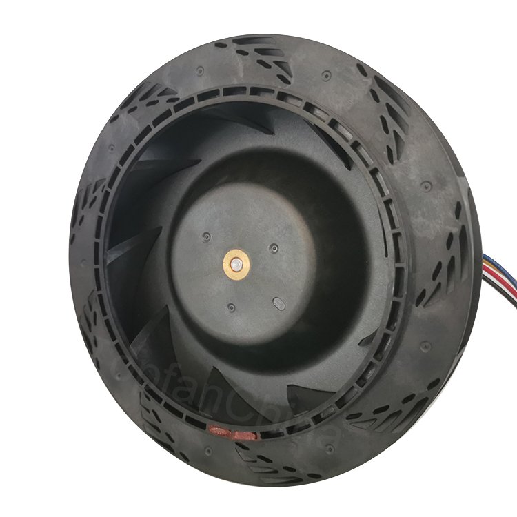 Topfan 48V 150x35mm 24V DC Backward Curved Blade Centrifugal Fan 12V Centrifugal Fan for Car Purifier Humidifier