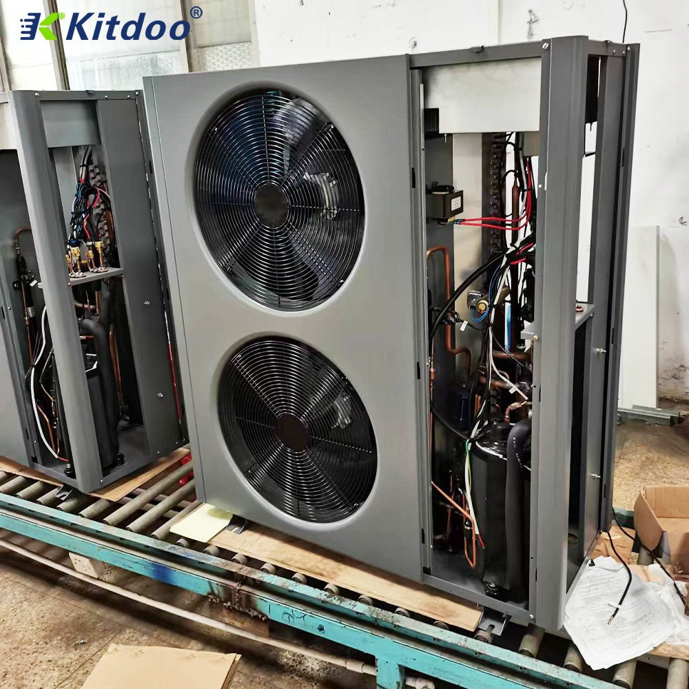 Low Noise EnergySaving Box Type Side Blower Scroll Compressor Air Coolded Condensing Unit