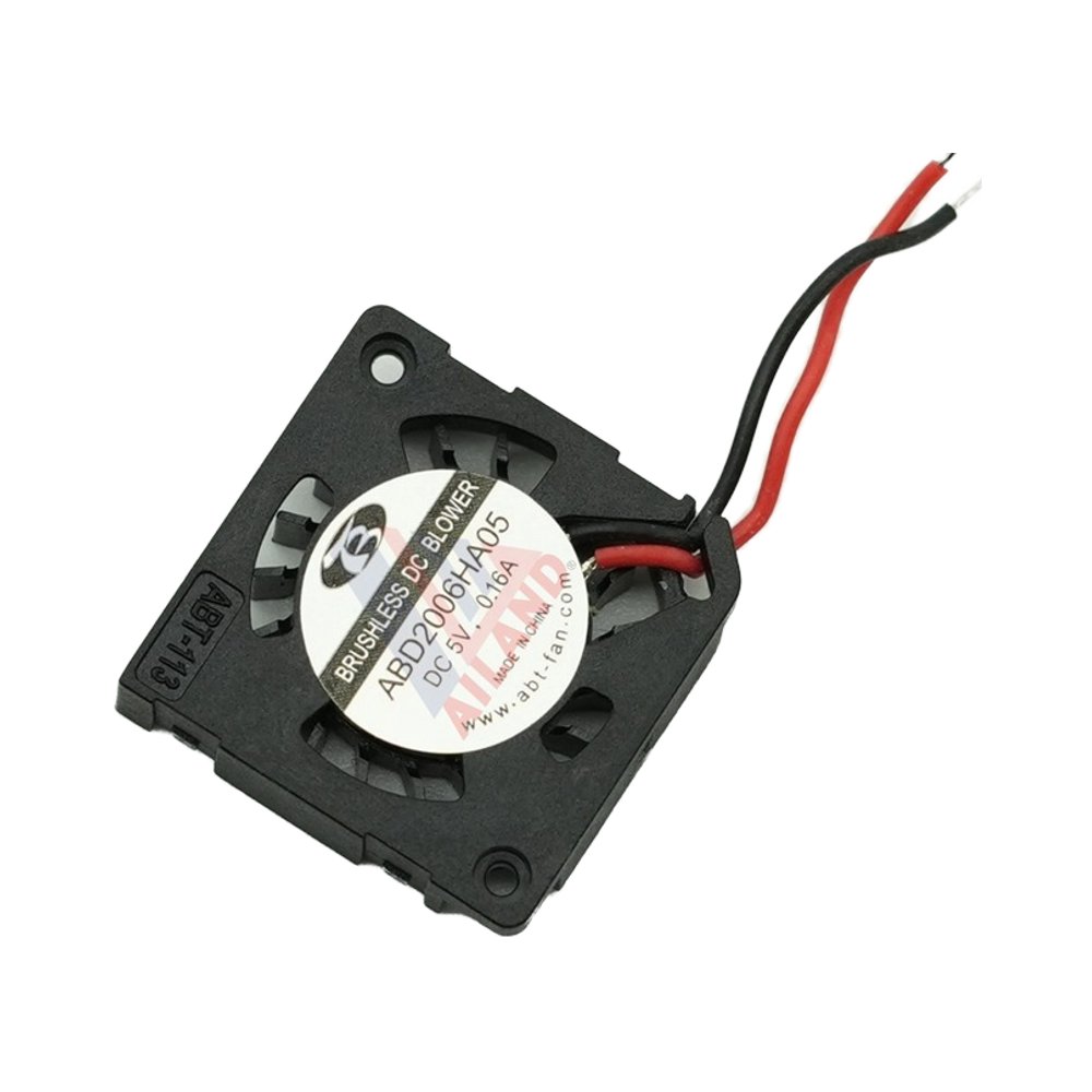 Ailand 20mm Mini Blower Fan 5V 12V Sleeve Hydraulic Bearing Brushless Silent Fan 2006 20x20x6mm CPU Wearables Devices