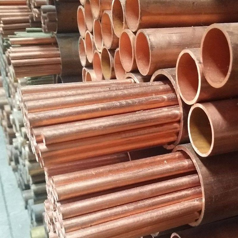 99.9% Purple Copper Pipes T2 C11000 Purple Copper Pipes