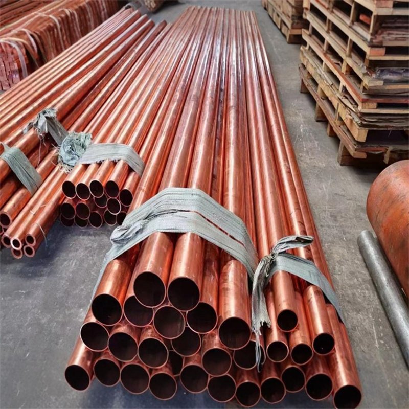 99.9% Purple Copper Pipes T2 C11000 Purple Copper Pipes