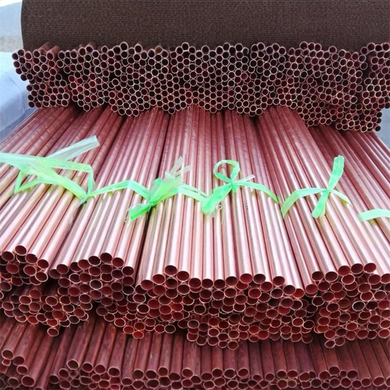 99.9% Purple Copper Pipes T2 C11000 Purple Copper Pipes