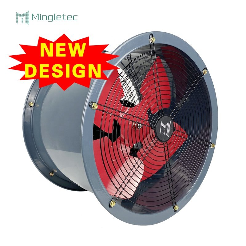 12" 16" High Power Electric Axial Flow Blower Inline Duct Ventilation Fan Exhaust Industrial and Blowers Fans