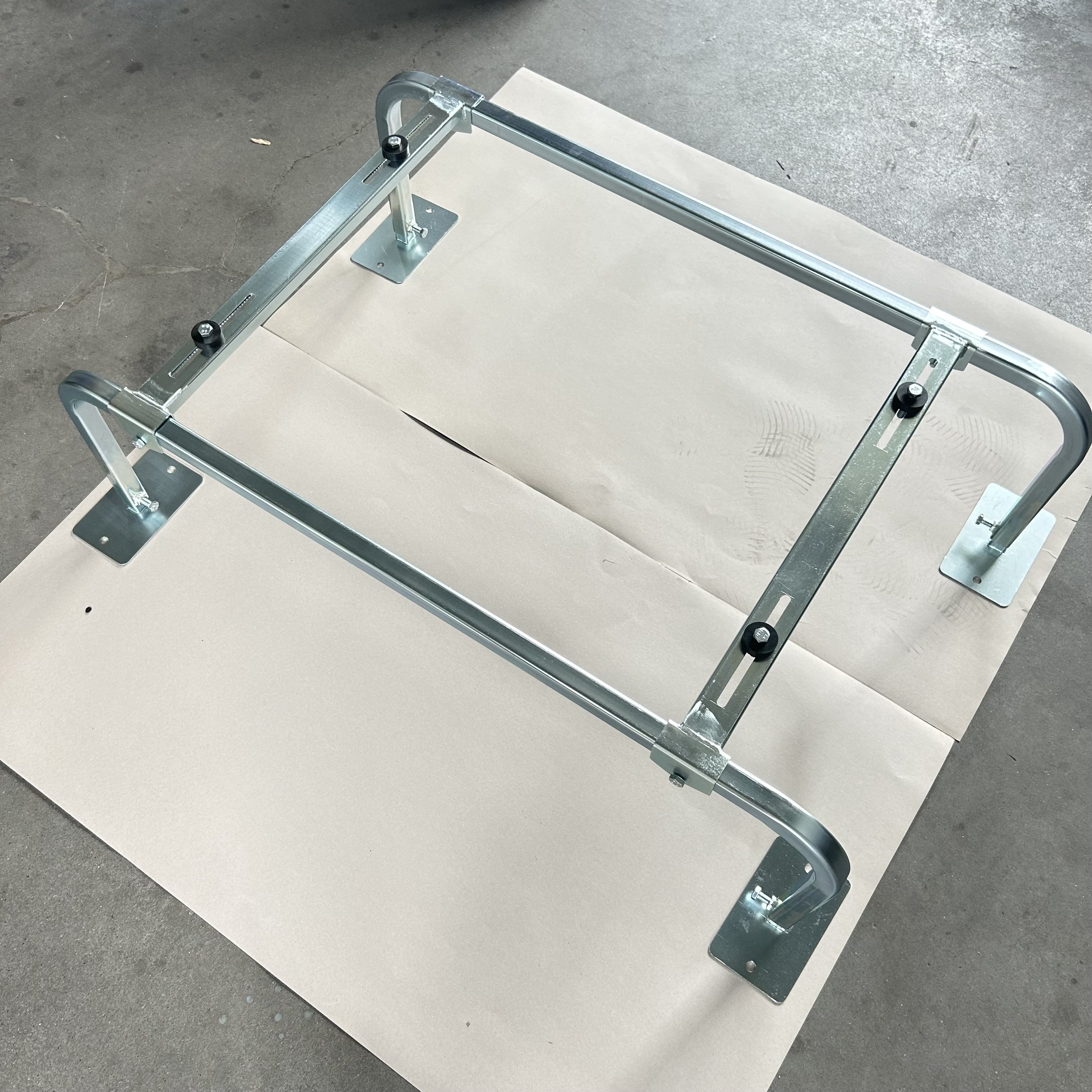 Floor Stand Bracket for Mini Split Air Conditioner Heat Pump, Heavy Duty Mini Split Ground Stand Outdoor AC Condenser Stand Base
