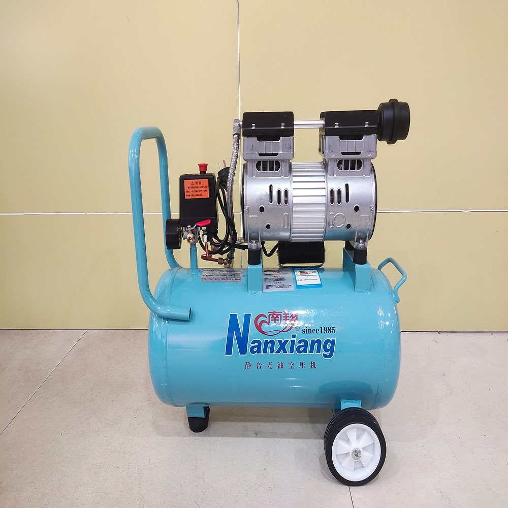 Chinese Industrial 0.2m3/Min 3kw Oil Free Piston Compressor Portable Silent Oil Free Air Compressor