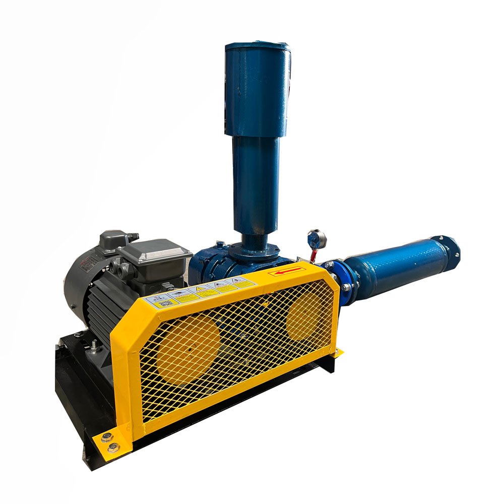 Shrimp Pond Use Electric Three Lobe Roots Blower/roots Rotary Lobe Blower High Pressure Air Blower Cast Iron or Stainless Steel