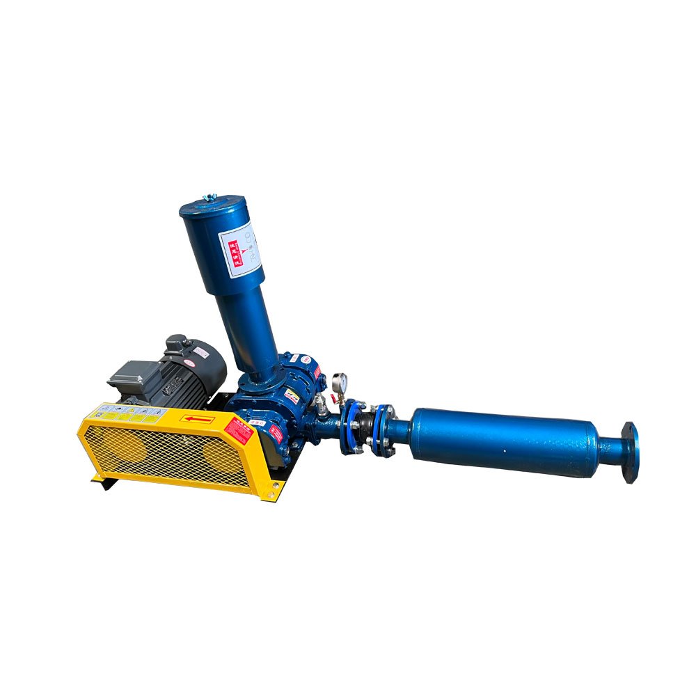 Shrimp Pond Use Electric Three Lobe Roots Blower/roots Rotary Lobe Blower High Pressure Air Blower Cast Iron or Stainless Steel