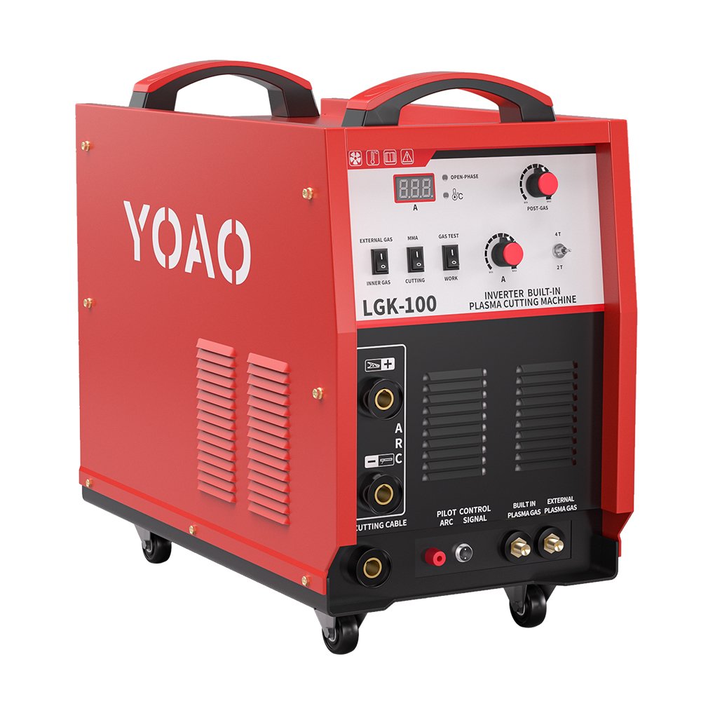 YOAO Hot Sales Professional Dual Voltage Portable Air Plasma Cutter Cut 100 Built in Air Compressor Cutting Machine