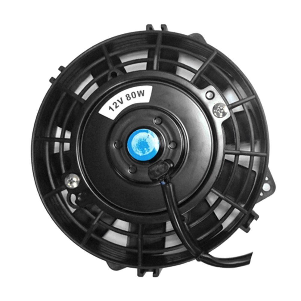 Universal Professional Custom 12V 80W Radiator Fan 6 Inch Condenser Fan for Bus air Conditioner