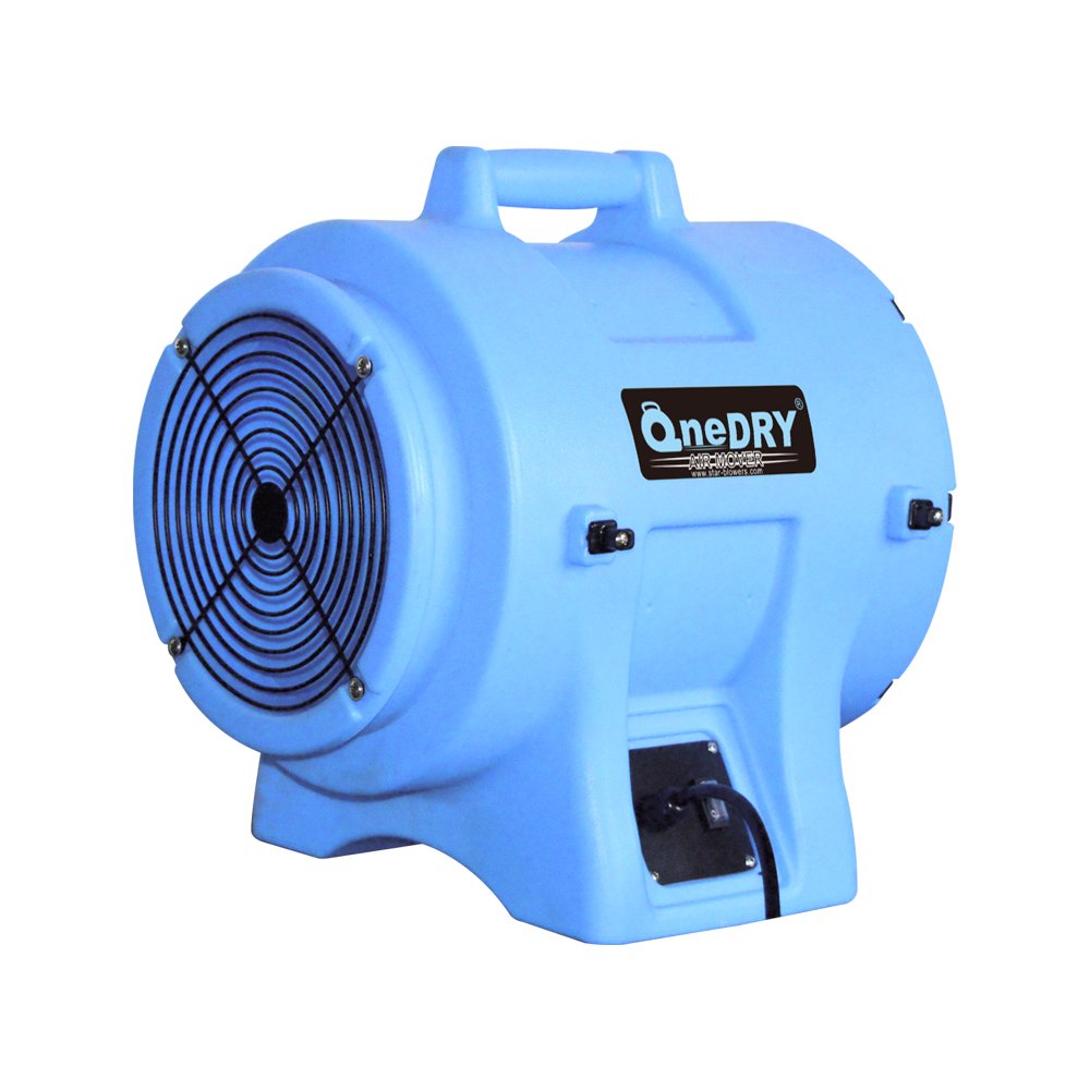 Professional Industrial Safety Equipment Plastic Ventilation Axial Blower Fan AC 20 ft Ducting 8" Canister Assembly