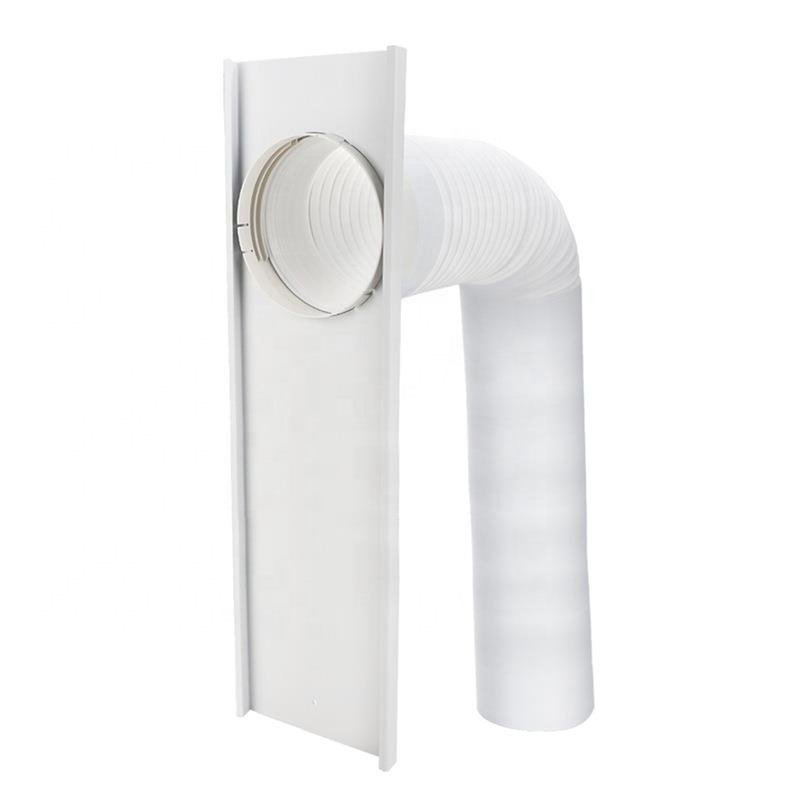Air Conditioning Windows Unit for Ducting Adjustable Sliding AC Vent Set for Exhaust Hose Universal Air Conditioner Window Kit