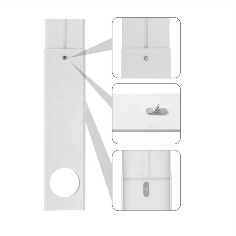 Air Conditioning Windows Unit for Ducting Adjustable Sliding AC Vent Set for Exhaust Hose Universal Air Conditioner Window Kit