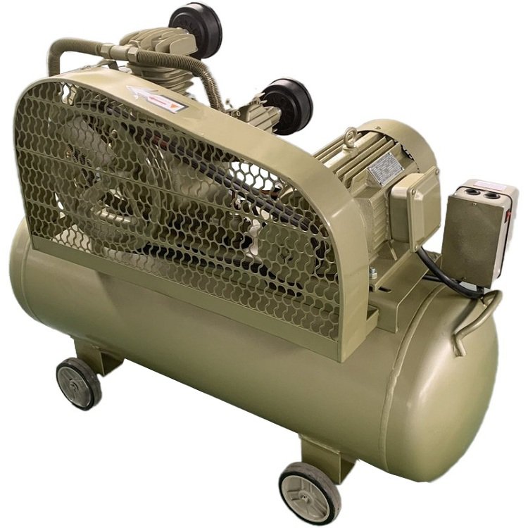 3kw 4hp Industrial air Compressor 100l Belt High Pressure Laser Cutting Piston air Compressor