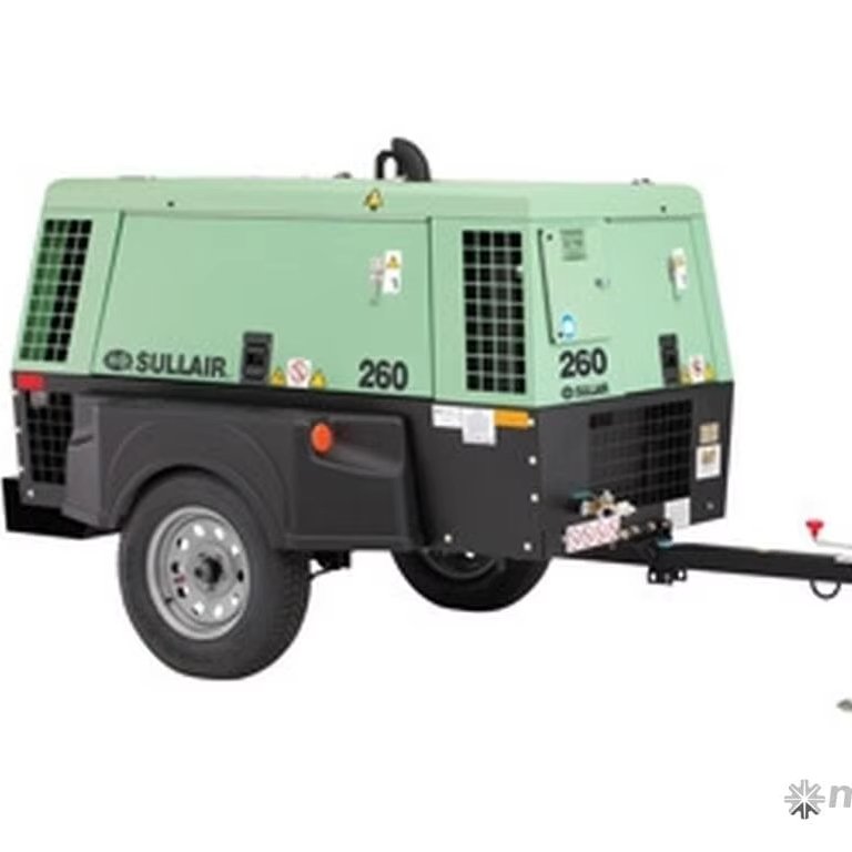 Sullair 260, 260H, 300, 320 Low Pressure Series Diesel Engine Driven Portable Screw Air Compressor