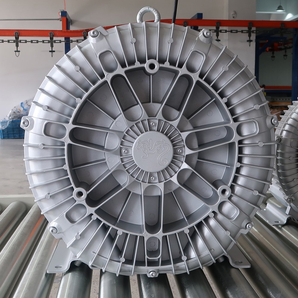 Air Compression Oxygen Regenerative Blower 4hp 5hp 3 Phase Ring Blower for Waste Water Treatment