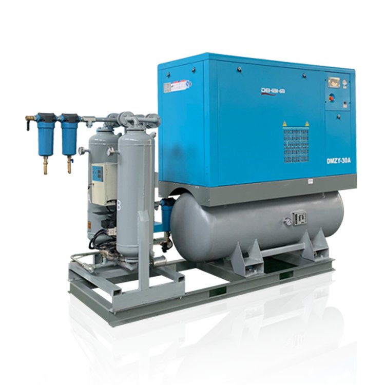 Four-in-One Integrated 16 bar Screw Air Compressor for Fiber Laser