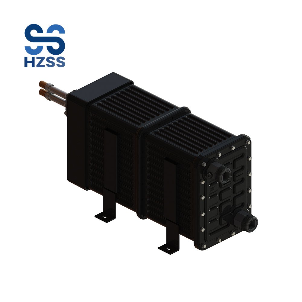 HZSS High Quality Customized Chinese Plate Heat Exchanger New Sea Water Evaporator Chiller for Heat Pumps