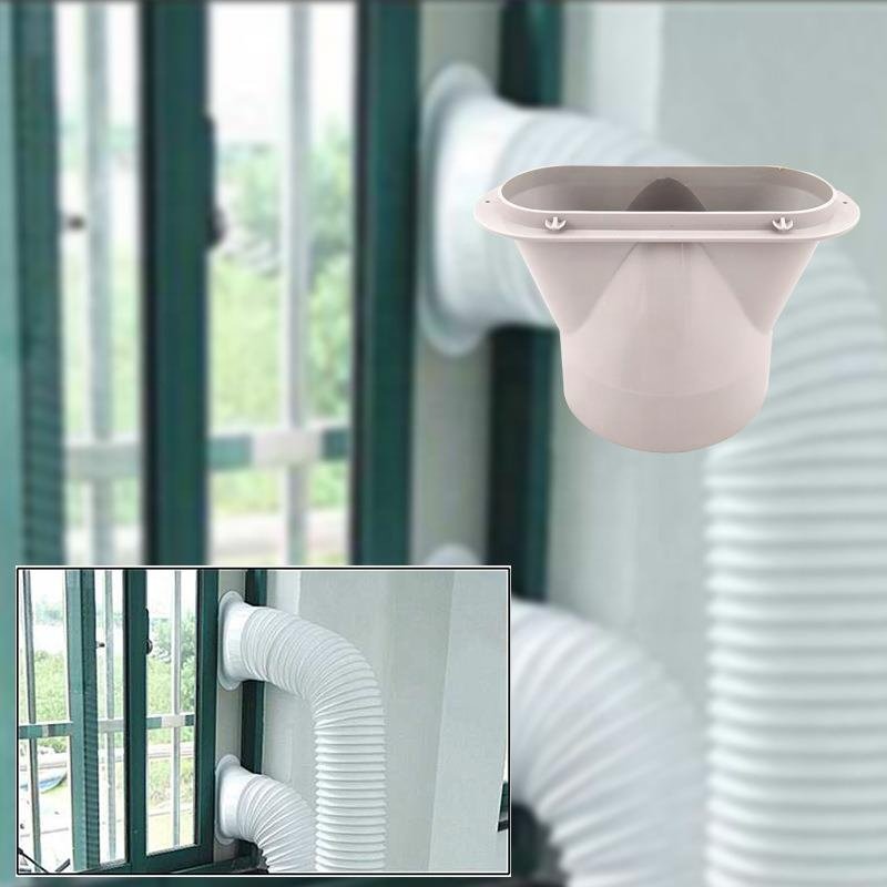 5.1Inch Mobile air Conditioning Accessories Portable Air Conditioner Hose Pipes Fitting Coupler AC Unit Exhaust Tube Connector