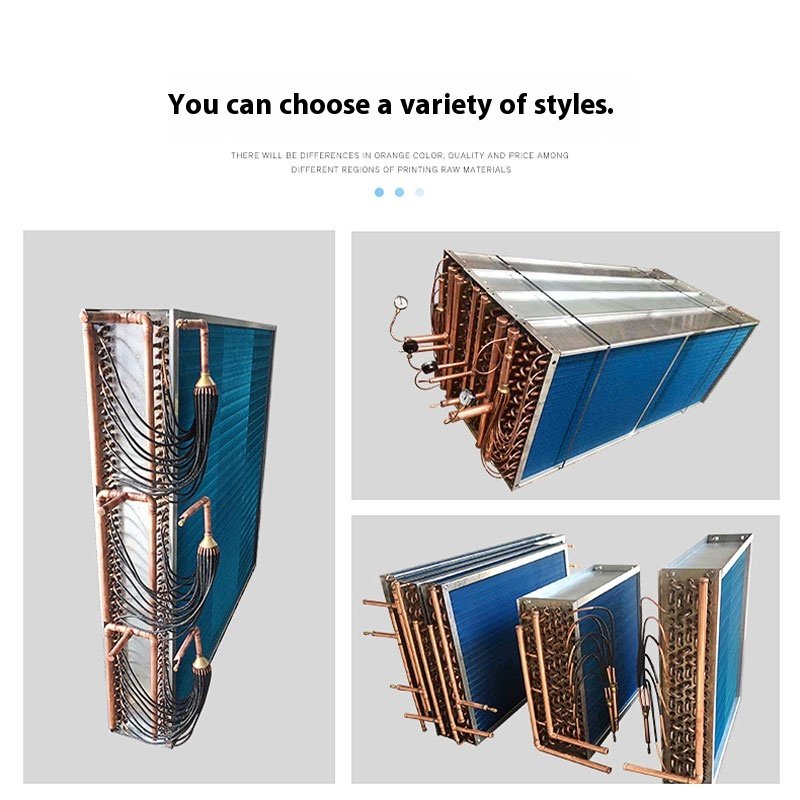 Air-Cooled Cake Freezer Freezer Evaporator Condenser Display Cabinet Refrirator Evaporator Using Copper Tube Aluminum Fin Heat
