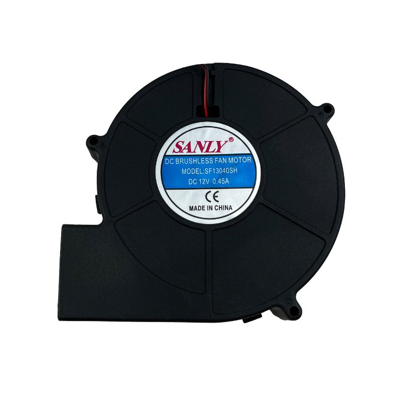 Wholesale 13040 High Quality Black Frame Exhaust Fan Screw Mounting Ventilation Blower 130x130x40mm
