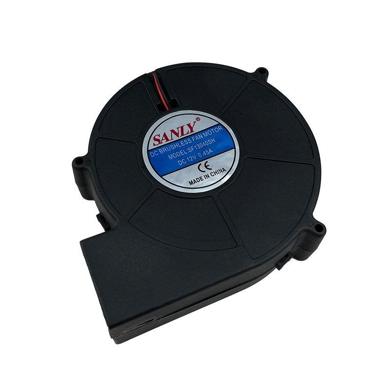Wholesale 13040 High Quality Black Frame Exhaust Fan Screw Mounting Ventilation Blower 130x130x40mm