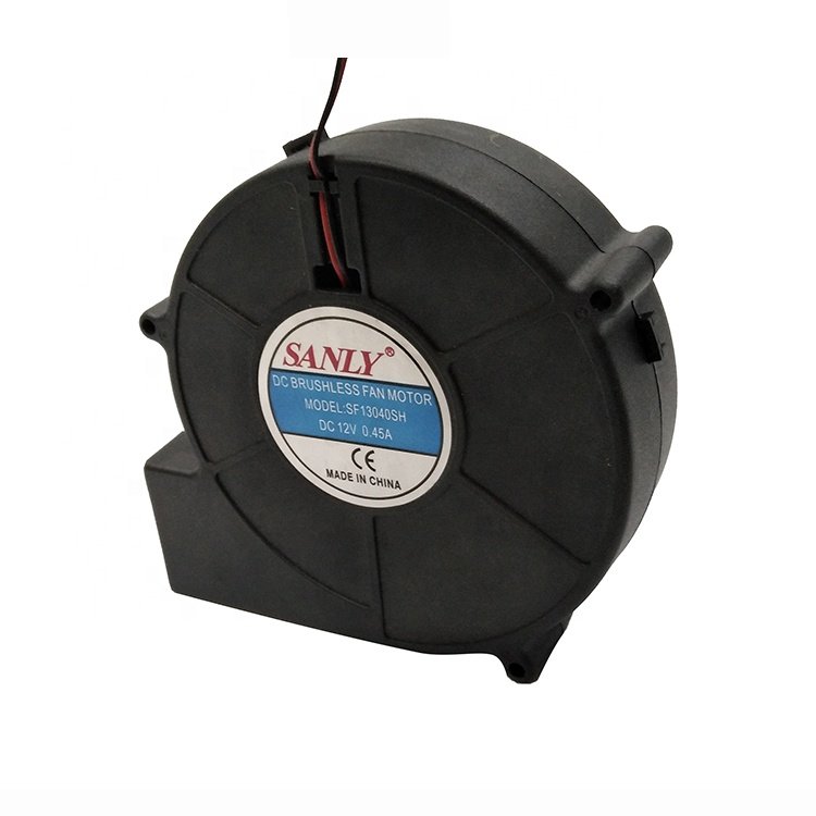 Wholesale 13040 High Quality Black Frame Exhaust Fan Screw Mounting Ventilation Blower 130x130x40mm