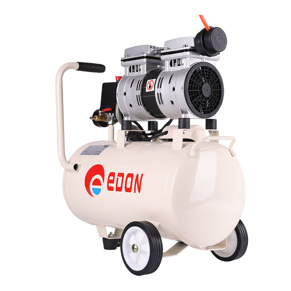 EDON 220 Voltage Oil Less air Compressors air Compressor 550w 25L Silent air Compressor Oil Free