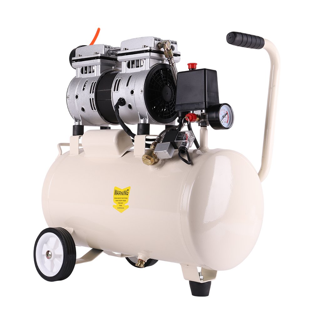 EDON 220 Voltage Oil Less air Compressors air Compressor 550w 25L Silent air Compressor Oil Free