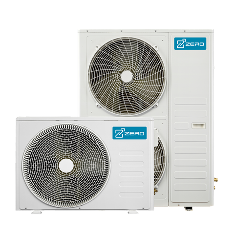 ZERO T3 36000 Btu Duct Type On/Off Air Conditioner Cooling and Heating 50Hz High ECO Side Discharge Condenser Air Handler Unit