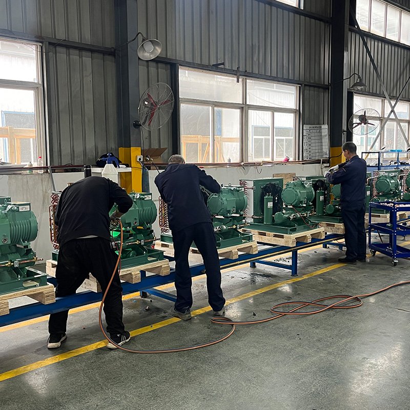 New Type High Quality Condensing Units for Frozen Food 20hp Condensing Unit