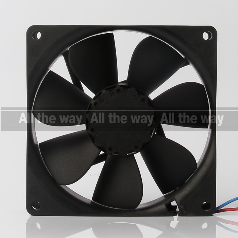 Original GERMANY 12V 48V DC24V 0.96W EC AC 92X92X25MM 9CM 9225 50CFM Double Ball Bearing Axial Flow Cabinet 3414N Cooling Fan