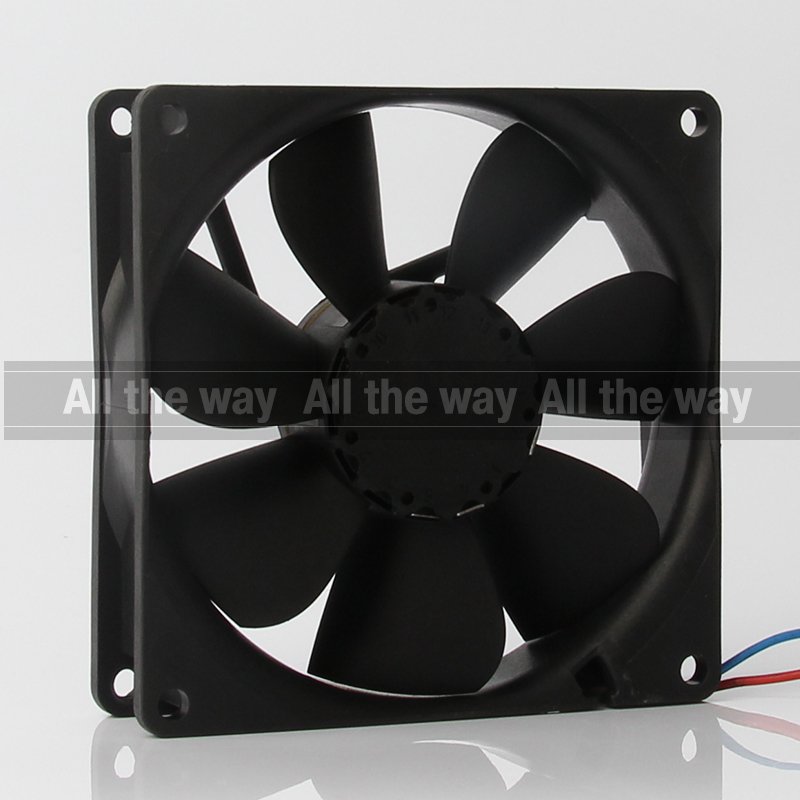 Original GERMANY 12V 48V DC24V 0.96W EC AC 92X92X25MM 9CM 9225 50CFM Double Ball Bearing Axial Flow Cabinet 3414N Cooling Fan