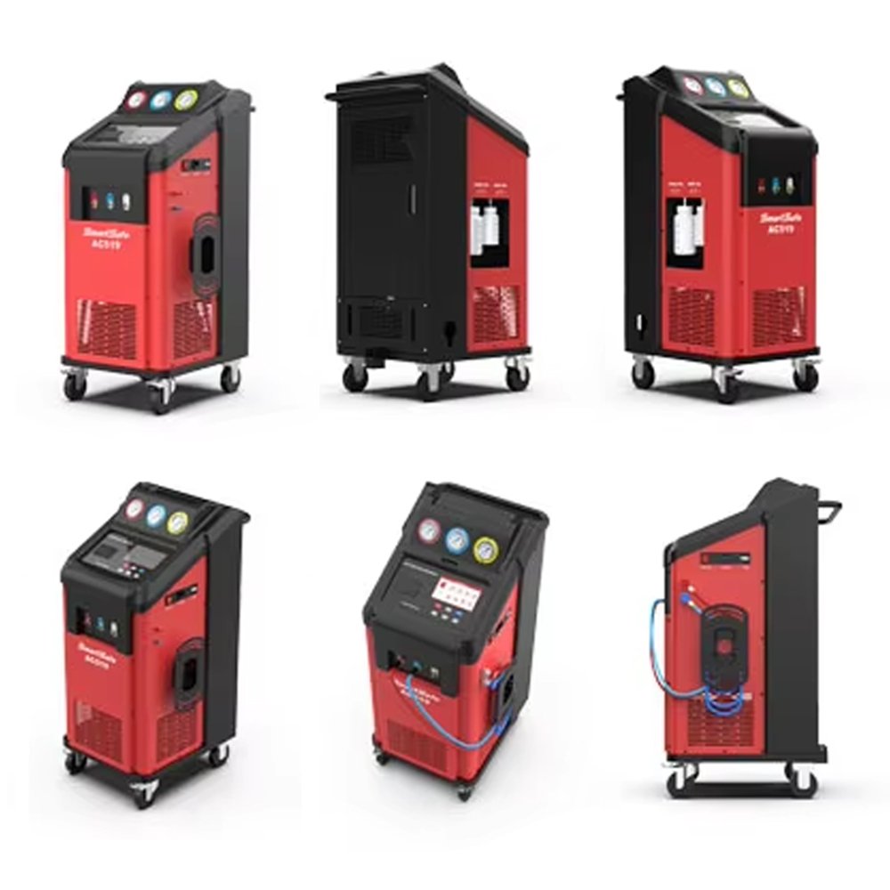 2025 NEW LAUNCH SmartSafe AC519 Intelligent Automobile Air Conditioning Maintenance Equipment Refrigerant Recovery A/C Machine