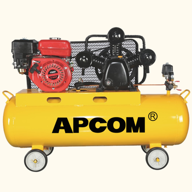 2.2kw 3kw 4kw 5.5kw Motor Drive and Petrol Engine Portable Gasoline air Compressor