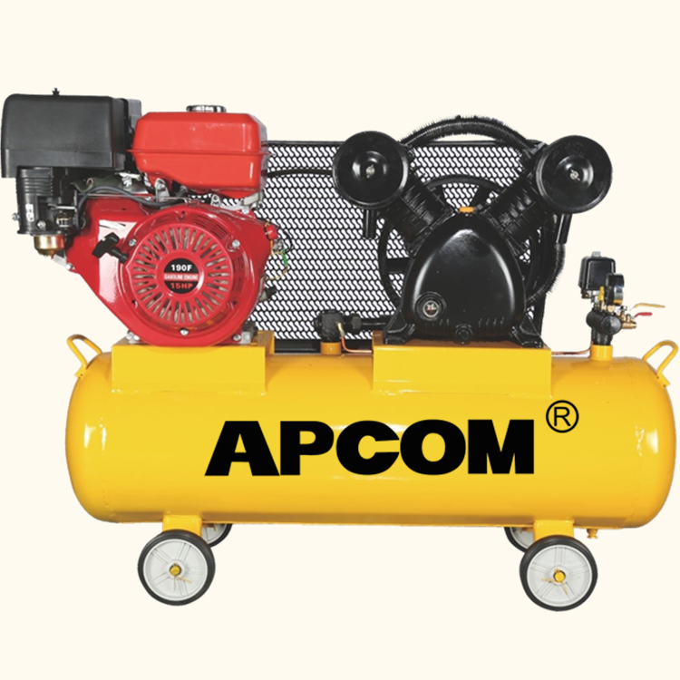 2.2kw 3kw 4kw 5.5kw Motor Drive and Petrol Engine Portable Gasoline air Compressor