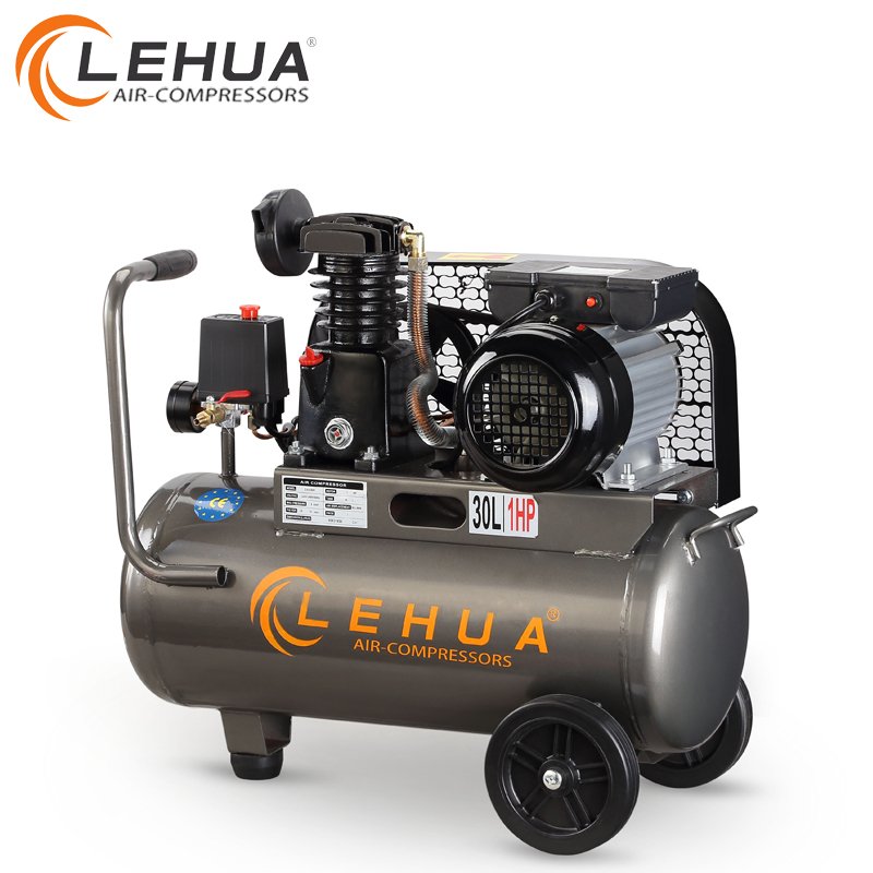 50L 1.5HP 1 Cylinder 80L/min Capacity Belt Driven Air Compressor