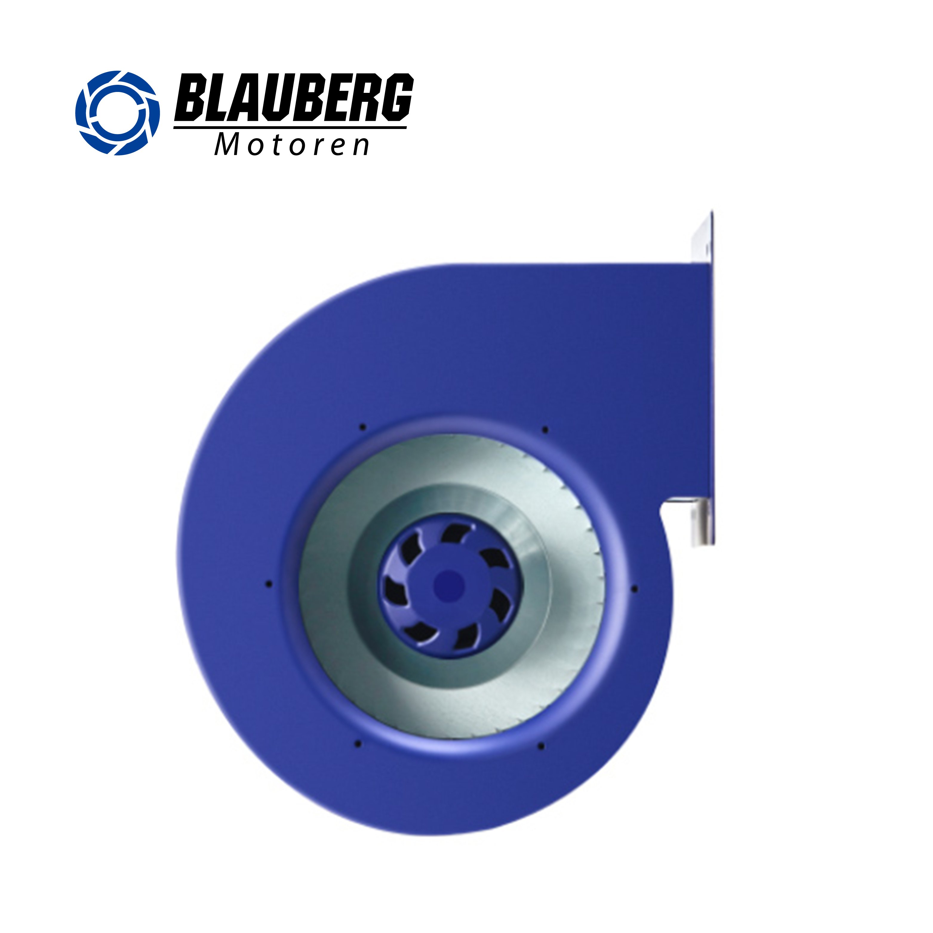 Blauberg 160mm Nutone Bathroom Backward Brushless Fan Extractor Rotor Hvac 12V 24V 48V DC Hot air Centrifugal Blower Fan