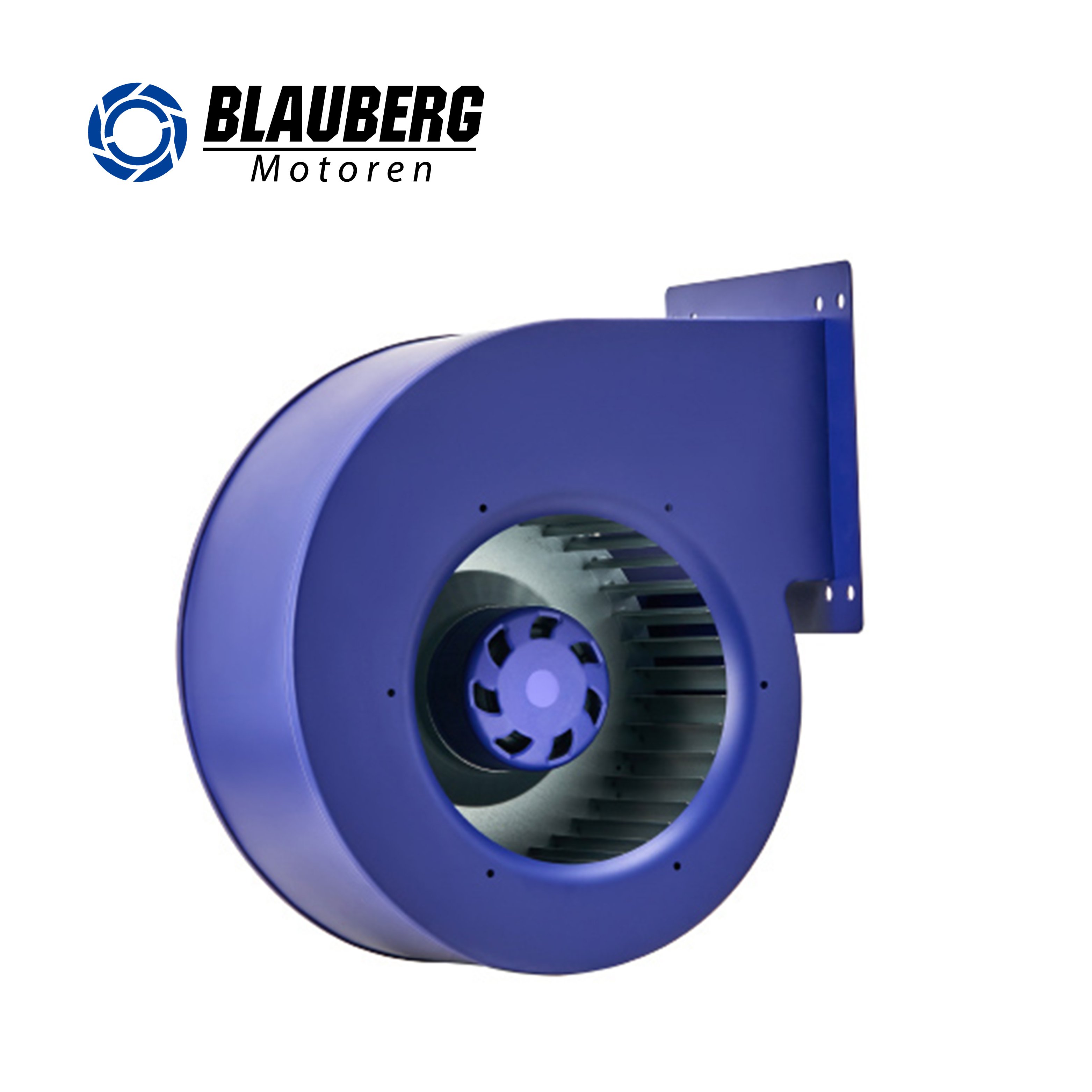 Blauberg 160mm Nutone Bathroom Backward Brushless Fan Extractor Rotor Hvac 12V 24V 48V DC Hot air Centrifugal Blower Fan