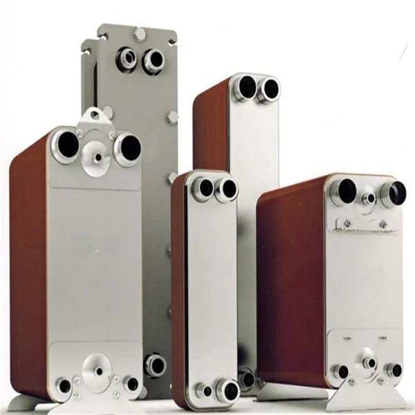 Stainless Steel 304 & Copper Brazed Plate Heat Exchanger Economizer Evaporator Condenser Subcooler