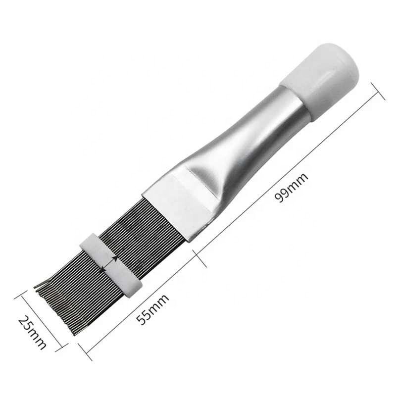 Air Conditioning Fin Comb Condenser Cleaning Comb Fin Comb Brush for Air Conditioner Blade Cooling Straightening Cleaning Tool