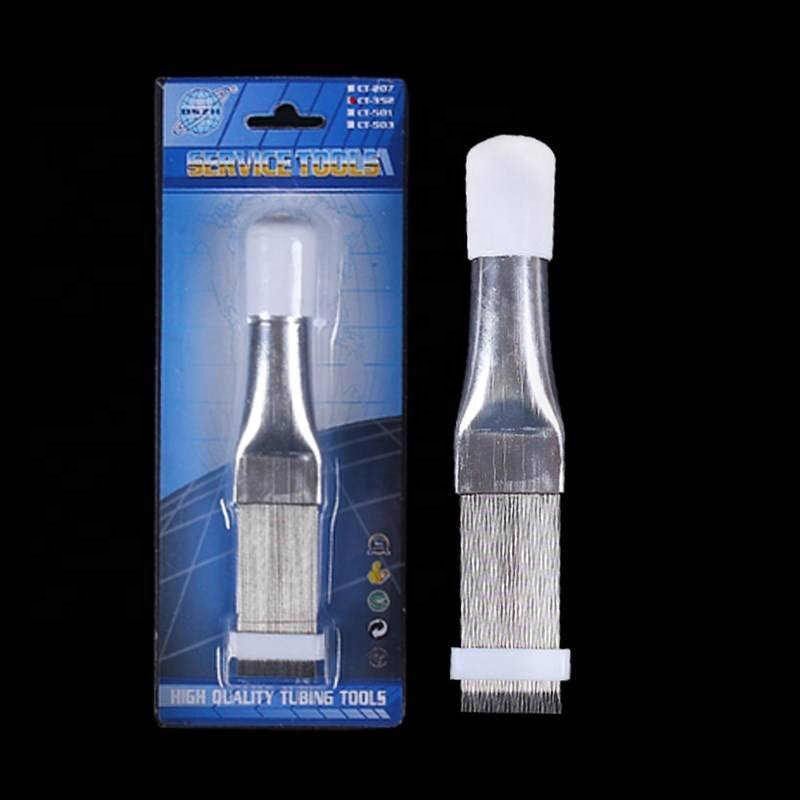 Air Conditioning Fin Comb Condenser Cleaning Comb Fin Comb Brush for Air Conditioner Blade Cooling Straightening Cleaning Tool