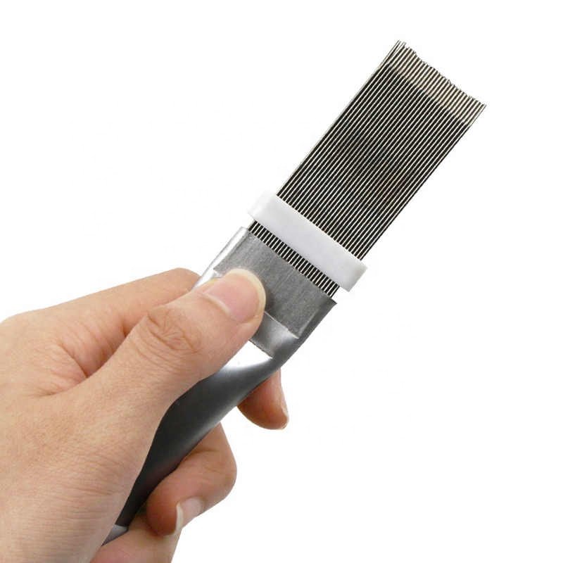 Air Conditioning Fin Comb Condenser Cleaning Comb Fin Comb Brush for Air Conditioner Blade Cooling Straightening Cleaning Tool