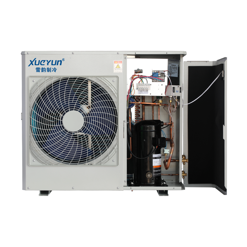 R404a L-series Commercial Low Temperature Refrigeration Unit Air Cooled Condenser for Cold Storage Room